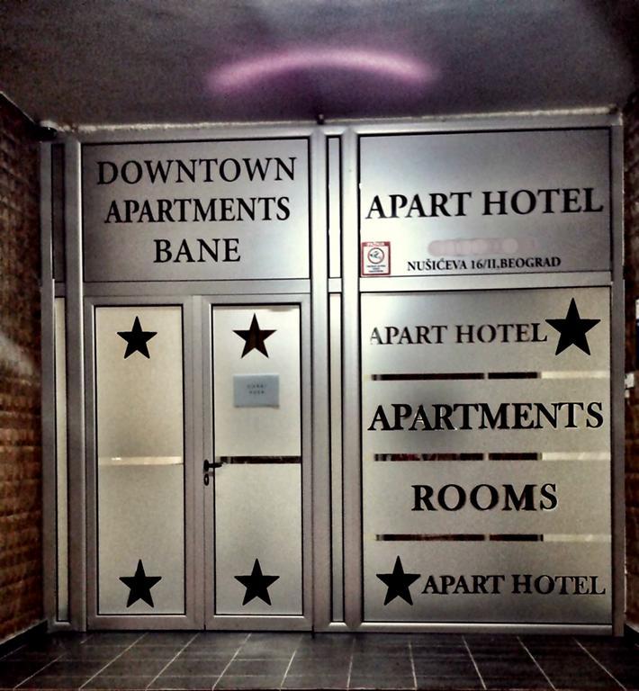 Downtown Apart Hotel Bane Belgrado Exterior foto